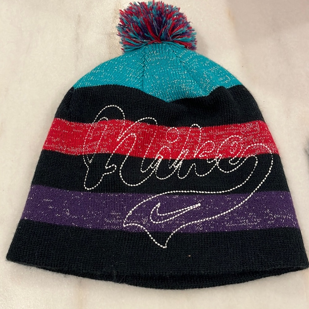 Girls Kids Nike snow winter hat